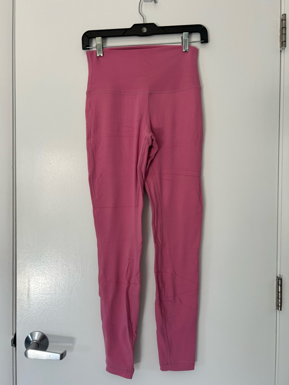 Lululemon Align HR Pant 28" High-Rise Sz 6 Pink Nulu Fabric Worn Once
